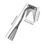 Maxbell Weeder Puller Tool Sturdy Comfortable Grip Portable for Backyard Yard Garden Manganese Steel
