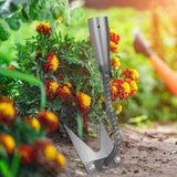 Maxbell Weeder Puller Tool Sturdy Comfortable Grip Portable for Backyard Yard Garden Manganese Steel