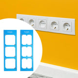 Maxbell Socket Opening Template Housing Holder for Line Drawing DIY Enthusiasts A