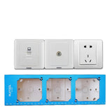 Maxbell Socket Opening Template Housing Holder for Line Drawing DIY Enthusiasts A