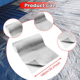 Maxbell Reflective Insulation Roll 39.37inchx3.3ft Thermal Insulation Film for Walls 180g