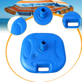Maxbell Parasol Base Holder Summer Patio Umbrella Base Weights for Deck Lawn Outside Blue