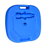 Maxbell Parasol Base Holder Summer Patio Umbrella Base Weights for Deck Lawn Outside Blue