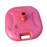 Maxbell Parasol Base Holder Summer Patio Umbrella Base Weights for Deck Lawn Outside Red