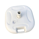 Maxbell Parasol Base Holder Summer Patio Umbrella Base Weights for Deck Lawn Outside White