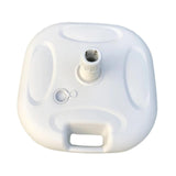 Maxbell Parasol Base Holder Summer Patio Umbrella Base Weights for Deck Lawn Outside White