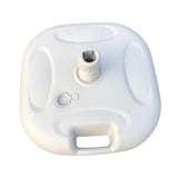Maxbell Parasol Base Holder Summer Patio Umbrella Base Weights for Deck Lawn Outside White