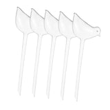 Maxbell 5x Bird Shaped Plant Watering Globes Planter Indoor Plants Automatic Waterer Clear