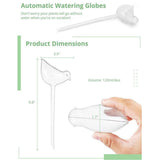 Maxbell 5x Bird Shaped Plant Watering Globes Planter Indoor Plants Automatic Waterer Clear