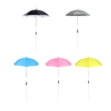 Maxbell Plant Shade for Garden Beds Lightweight Sun Protection Shade Cover for Patio Black Umbrella