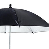 Maxbell Plant Shade for Garden Beds Lightweight Sun Protection Shade Cover for Patio Black Umbrella