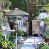 Maxbell Plant Shade for Garden Beds Lightweight Sun Protection Shade Cover for Patio Silver Umbrella