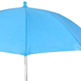 Maxbell Plant Shade for Garden Beds Lightweight Sun Protection Shade Cover for Patio Blue Umbrella