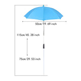 Maxbell Plant Shade for Garden Beds Lightweight Sun Protection Shade Cover for Patio Blue Umbrella