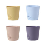 Maxbell Self Watering Pot Decorative Flowerpot for Household Living Room Houseplants Khaki