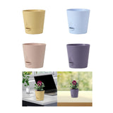 Maxbell Self Watering Pot Decorative Flowerpot for Household Living Room Houseplants Khaki