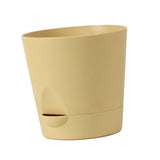 Maxbell Self Watering Pot Decorative Flowerpot for Household Living Room Houseplants Khaki