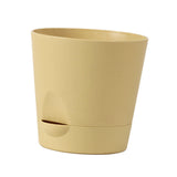 Maxbell Self Watering Pot Decorative Flowerpot for Household Living Room Houseplants Khaki