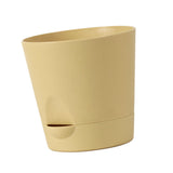 Maxbell Self Watering Pot Decorative Flowerpot for Household Living Room Houseplants Khaki