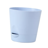 Maxbell Self Watering Pot Decorative Flowerpot for Household Living Room Houseplants Blue