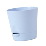 Maxbell Self Watering Pot Decorative Flowerpot for Household Living Room Houseplants Blue