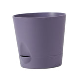 Maxbell Self Watering Pot Decorative Flowerpot for Household Living Room Houseplants Purple