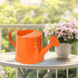 Maxbell Watering Can for Kids Children for Indoor Outdoor Plants Gardening Water Pot Orange