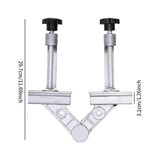 Maxbell Right Angle Corner Clamp Welding DIY Projects Crafting Adjustable Tube Clamp