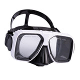 Maxbell Diving Mask Equipment Snorkeling Goggle for Swimming Water Sports Snorkeling white