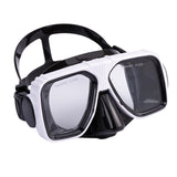 Maxbell Diving Mask Equipment Snorkeling Goggle for Swimming Water Sports Snorkeling white