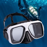 Maxbell Diving Mask Equipment Snorkeling Goggle for Swimming Water Sports Snorkeling white
