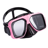 Maxbell Diving Mask Equipment Snorkeling Goggle for Swimming Water Sports Snorkeling pink