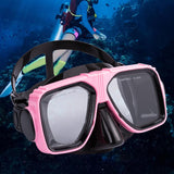 Maxbell Diving Mask Equipment Snorkeling Goggle for Swimming Water Sports Snorkeling pink
