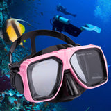 Maxbell Diving Mask Equipment Snorkeling Goggle for Swimming Water Sports Snorkeling pink