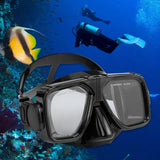Maxbell Diving Mask Equipment Snorkeling Goggle for Swimming Water Sports Snorkeling black