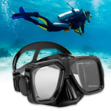 Maxbell Diving Mask Equipment Snorkeling Goggle for Swimming Water Sports Snorkeling black