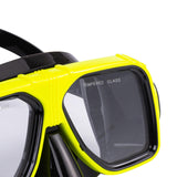 Maxbell Diving Mask Equipment Snorkeling Goggle for Swimming Water Sports Snorkeling yellow