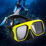 Maxbell Diving Mask Equipment Snorkeling Goggle for Swimming Water Sports Snorkeling yellow