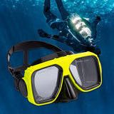 Maxbell Diving Mask Equipment Snorkeling Goggle for Swimming Water Sports Snorkeling yellow