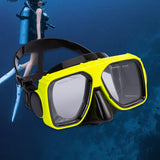 Maxbell Diving Mask Equipment Snorkeling Goggle for Swimming Water Sports Snorkeling yellow