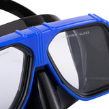 Maxbell Diving Mask Equipment Snorkeling Goggle for Swimming Water Sports Snorkeling blue