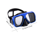 Maxbell Diving Mask Equipment Snorkeling Goggle for Swimming Water Sports Snorkeling blue