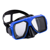Maxbell Diving Mask Equipment Snorkeling Goggle for Swimming Water Sports Snorkeling blue