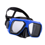 Maxbell Diving Mask Equipment Snorkeling Goggle for Swimming Water Sports Snorkeling blue