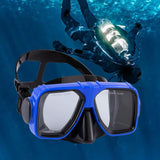 Maxbell Diving Mask Equipment Snorkeling Goggle for Swimming Water Sports Snorkeling blue
