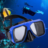 Maxbell Diving Mask Equipment Snorkeling Goggle for Swimming Water Sports Snorkeling blue