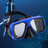Maxbell Diving Mask Equipment Snorkeling Goggle for Swimming Water Sports Snorkeling blue