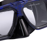 Maxbell Diving Mask Equipment Snorkeling Goggle for Swimming Water Sports Snorkeling clear blue