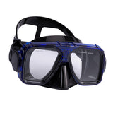 Maxbell Diving Mask Equipment Snorkeling Goggle for Swimming Water Sports Snorkeling clear blue