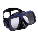 Maxbell Diving Mask Equipment Snorkeling Goggle for Swimming Water Sports Snorkeling clear blue